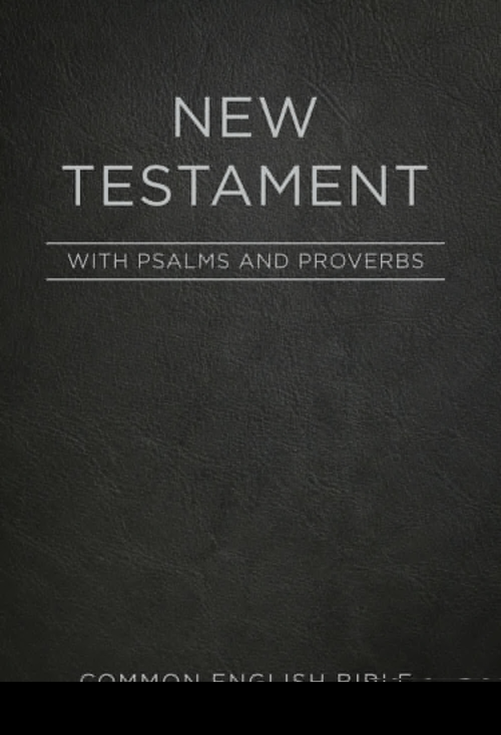 CEB Pocket New Testament with Psalms and Proverbs Free Delivery when