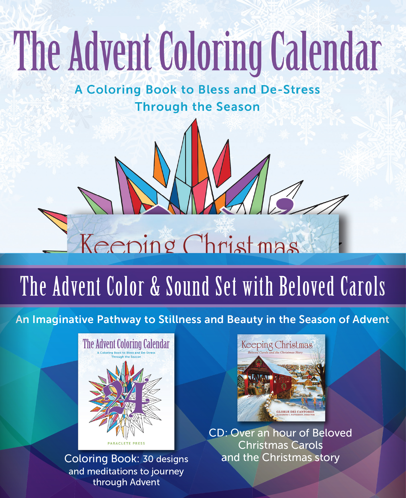 Advent Color And Sound Set With Beloved Carols With CD Audio Free 