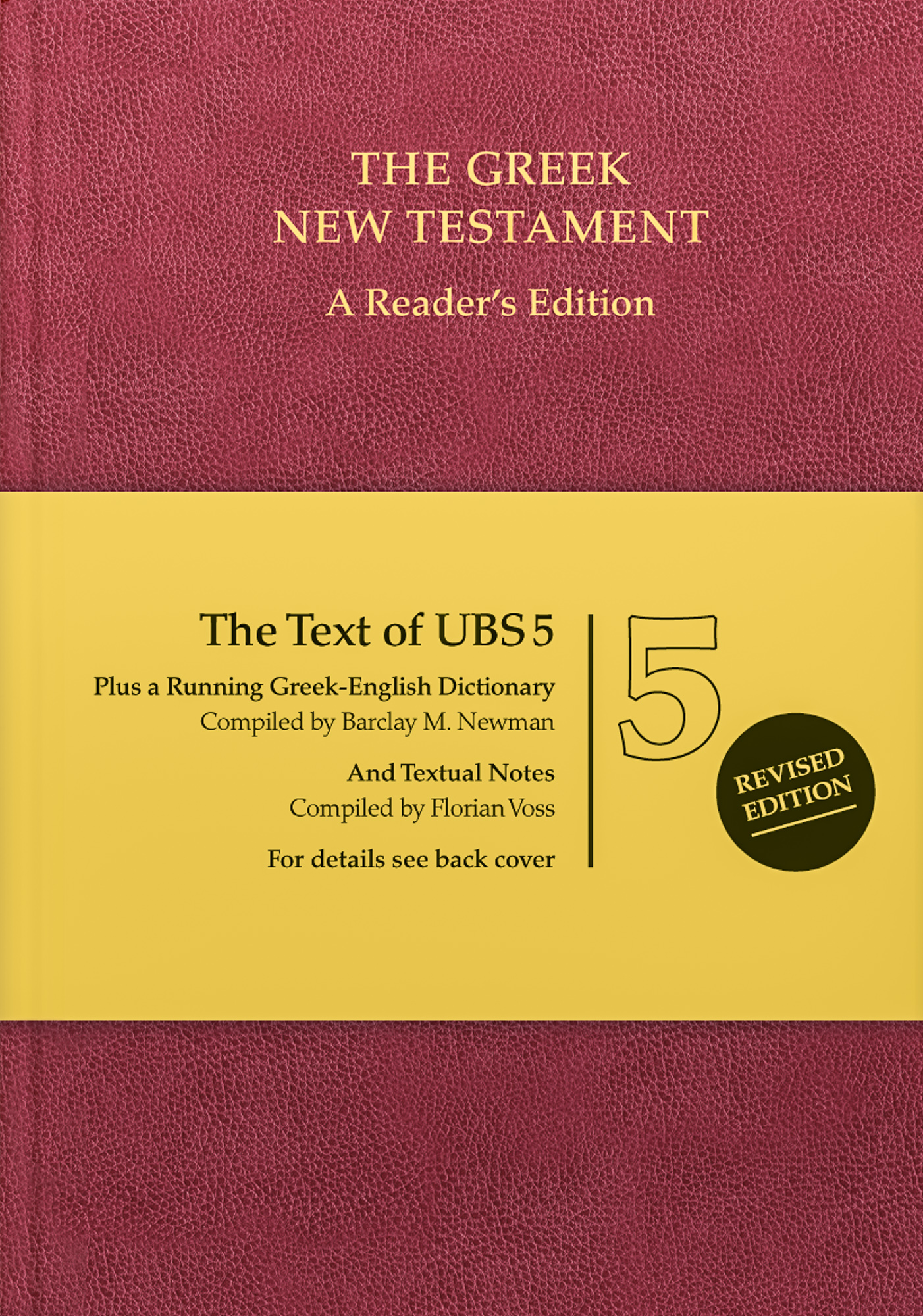 Ubs5 Greek New Testament (9781619706187) Free Delivery Eden.co.uk