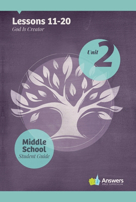 Answers Bible Curriculum 2 0 Middle School Student Guide Year 1 Unit