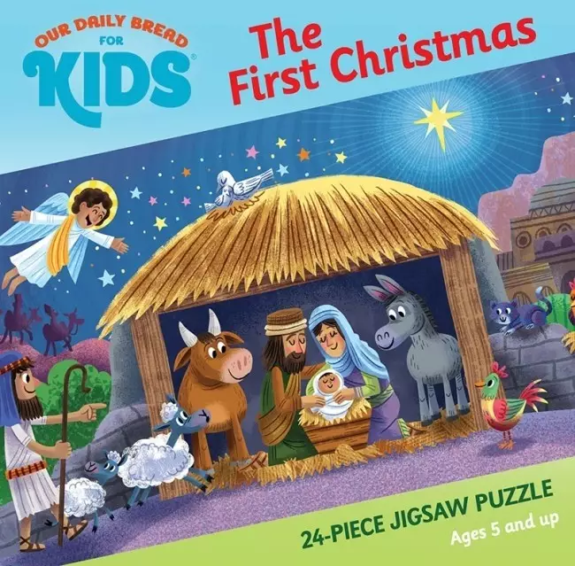 Our Daily Bread For Kids: Jigsaw, First Christmas
