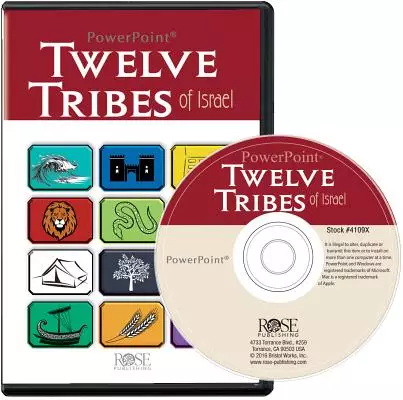 Software-Twelve Tribes Of Israel PowerPoint