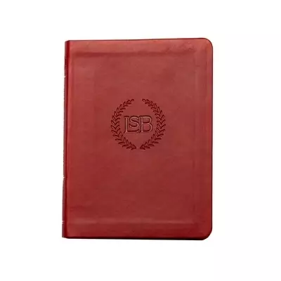Legacy Standard Bible, New Testament with Psalms and Proverbs LOGO Edition - Burgundy Faux Leather