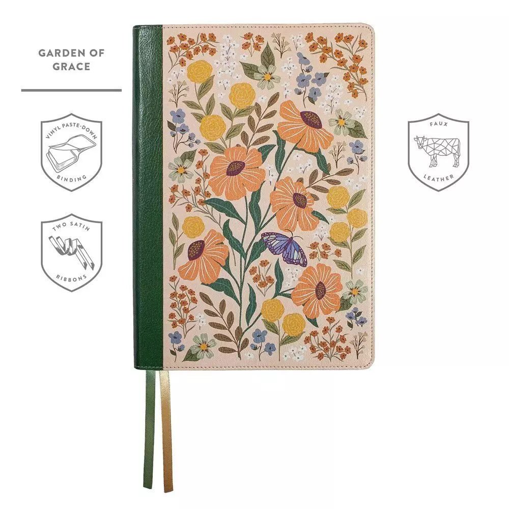 LSB Journaling Edition  Paste-Down Garden of Grace Faux Leather