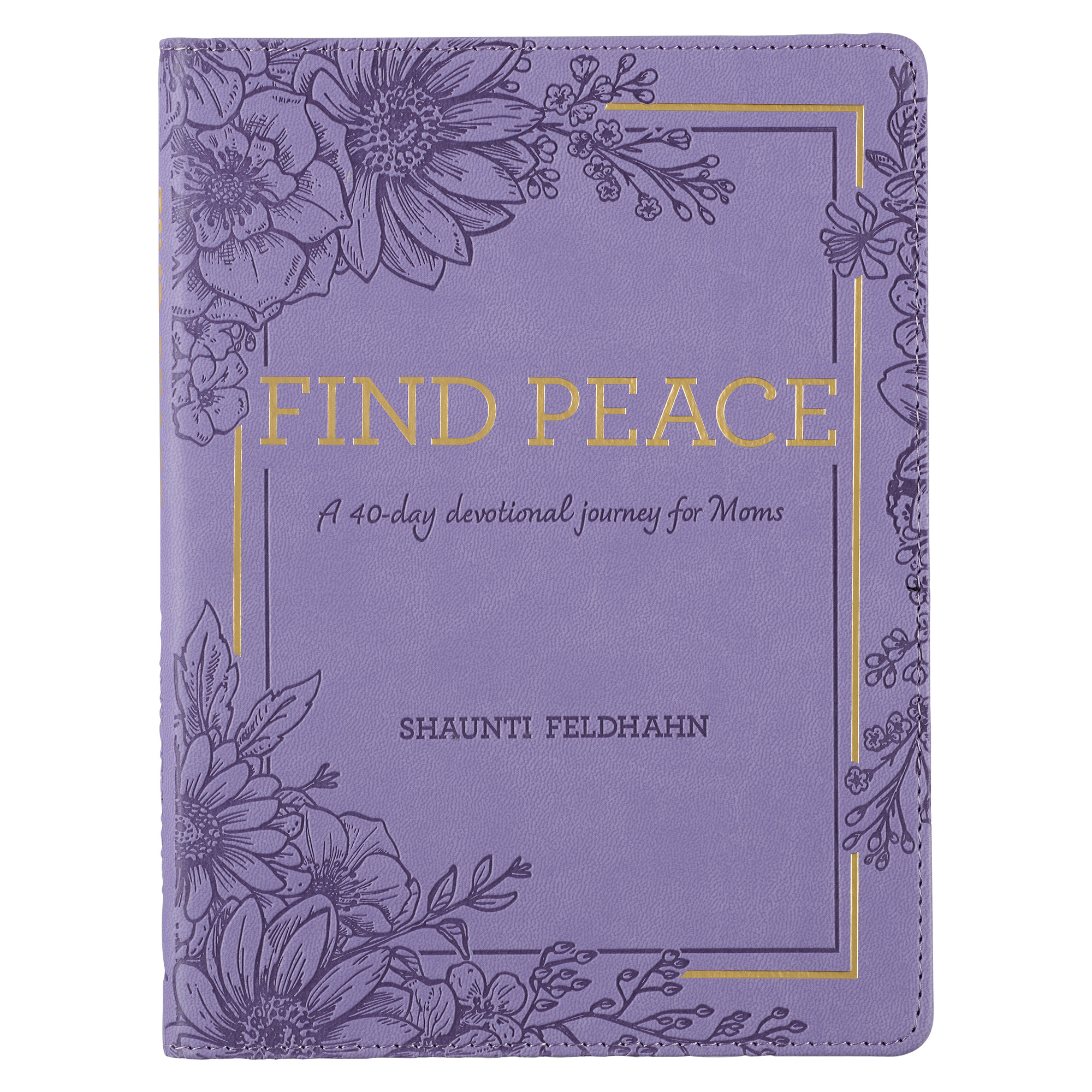 Daily　Peace　Delivery　Free　for　Moms,　Leather|　365　Faux　Devotions　at　Devotional　Find