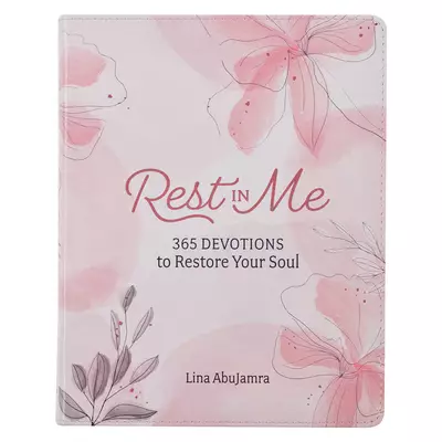 Devotional Rest In Me Faux Leather