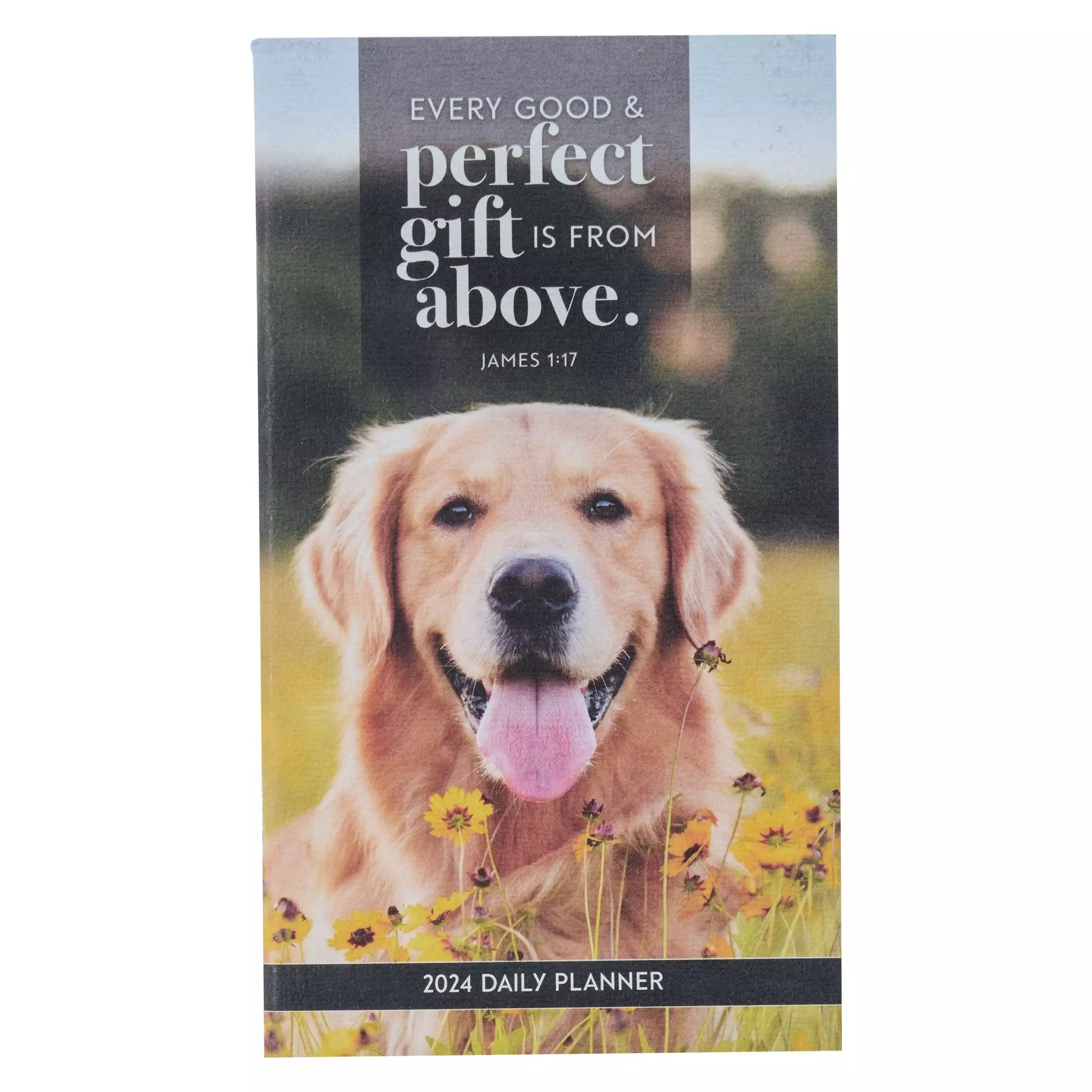 2024 Small Daily Planner-Every Perfect Gift James 1:17