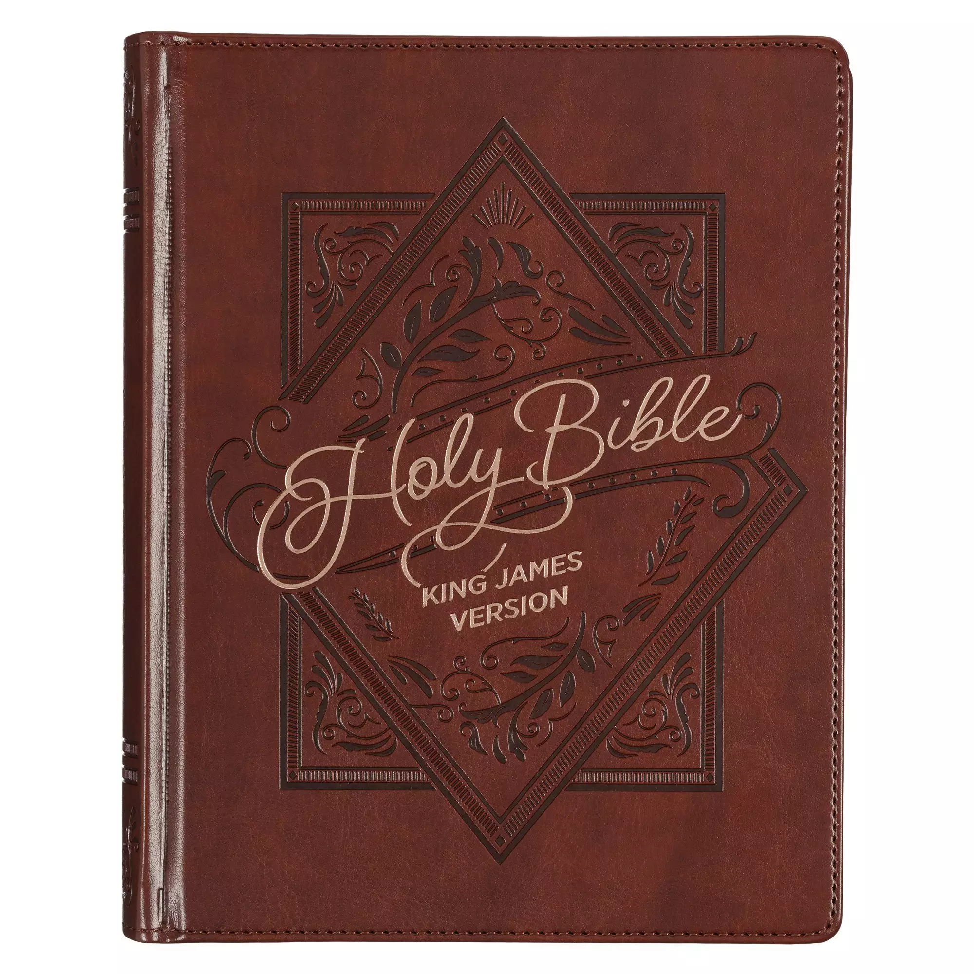 KJV Note-taking Bible Faux Leather HC, Brown