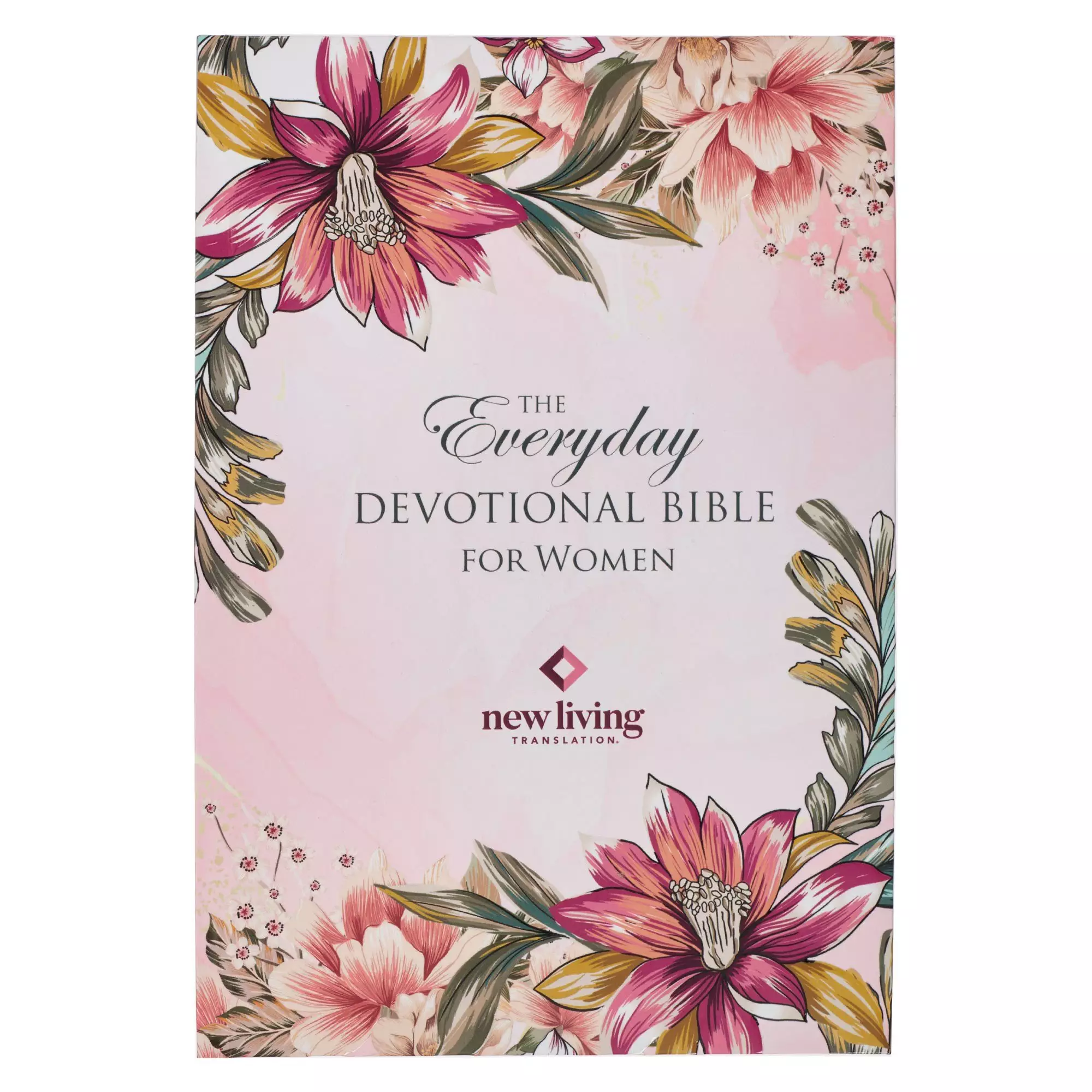Devotional Bible NLT for Women Softcover, Floral