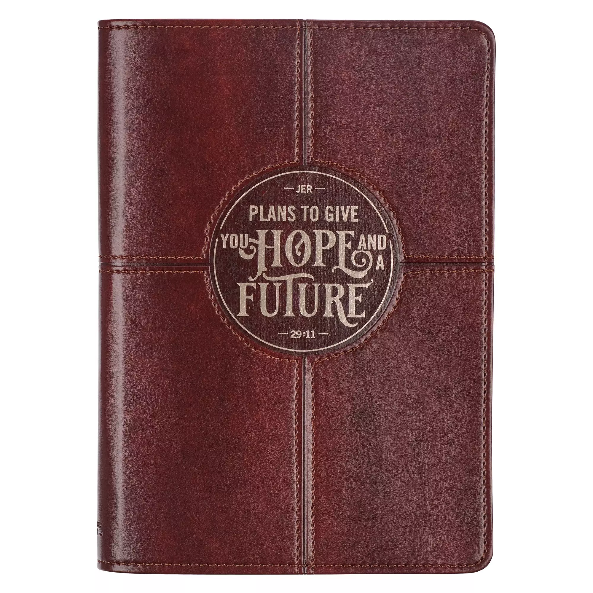 Journal-Classic LuxLeather-Hope & A Future Jer. 29:11