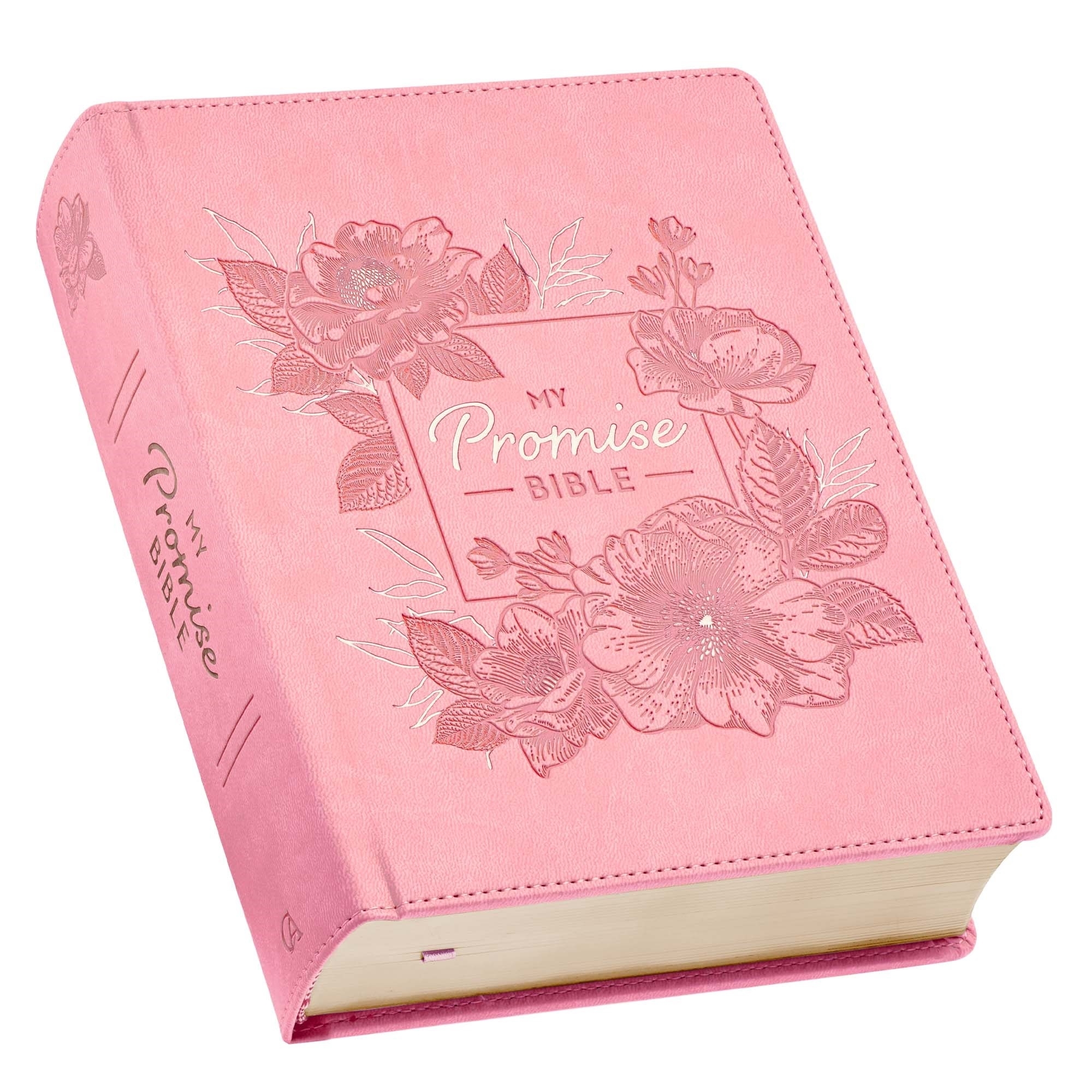 KJV Promise Bible, Pink, Imitation Leather 9781642726534 Free