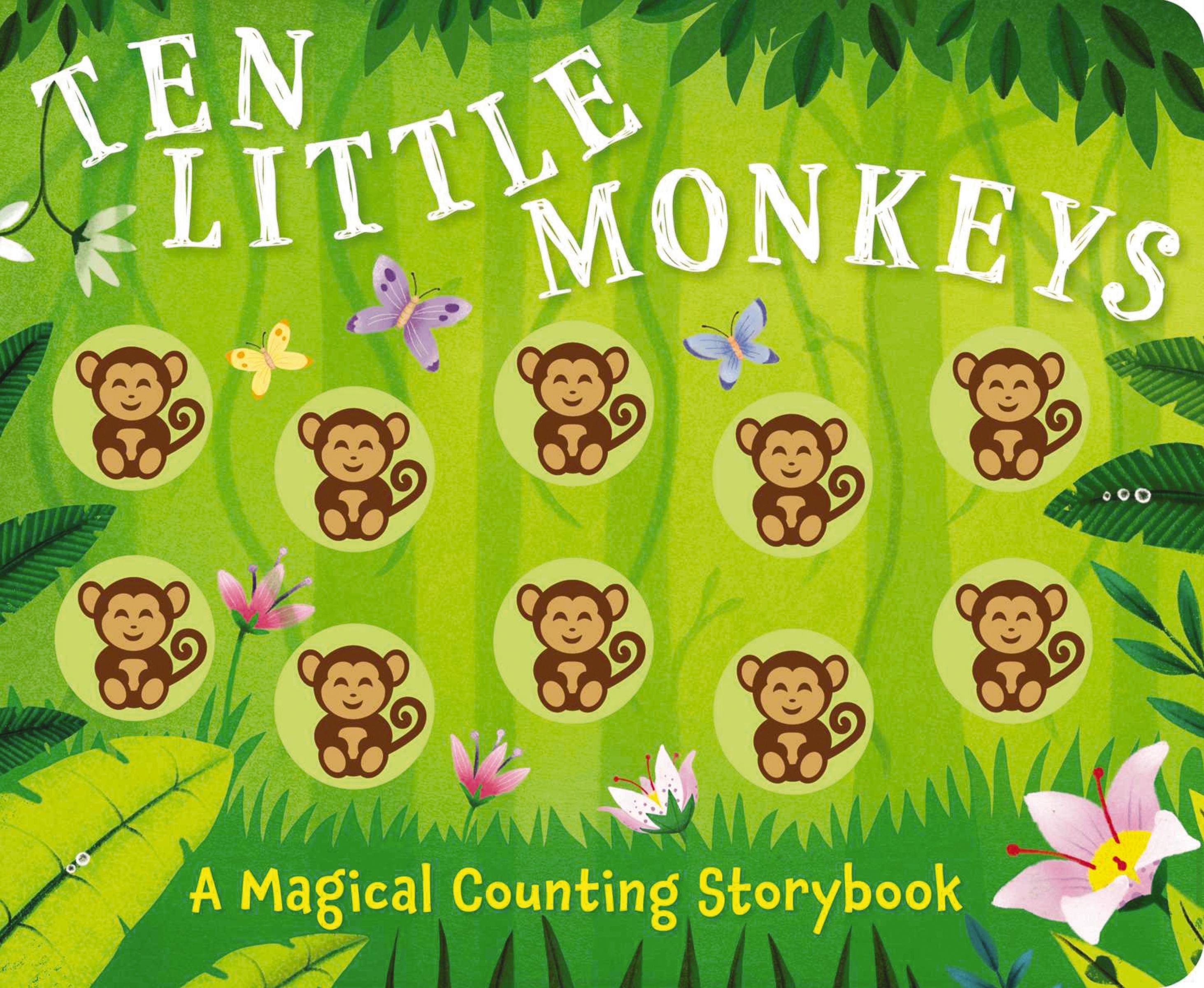 Ten Little Monkeys: Free Delivery at Eden.co.uk