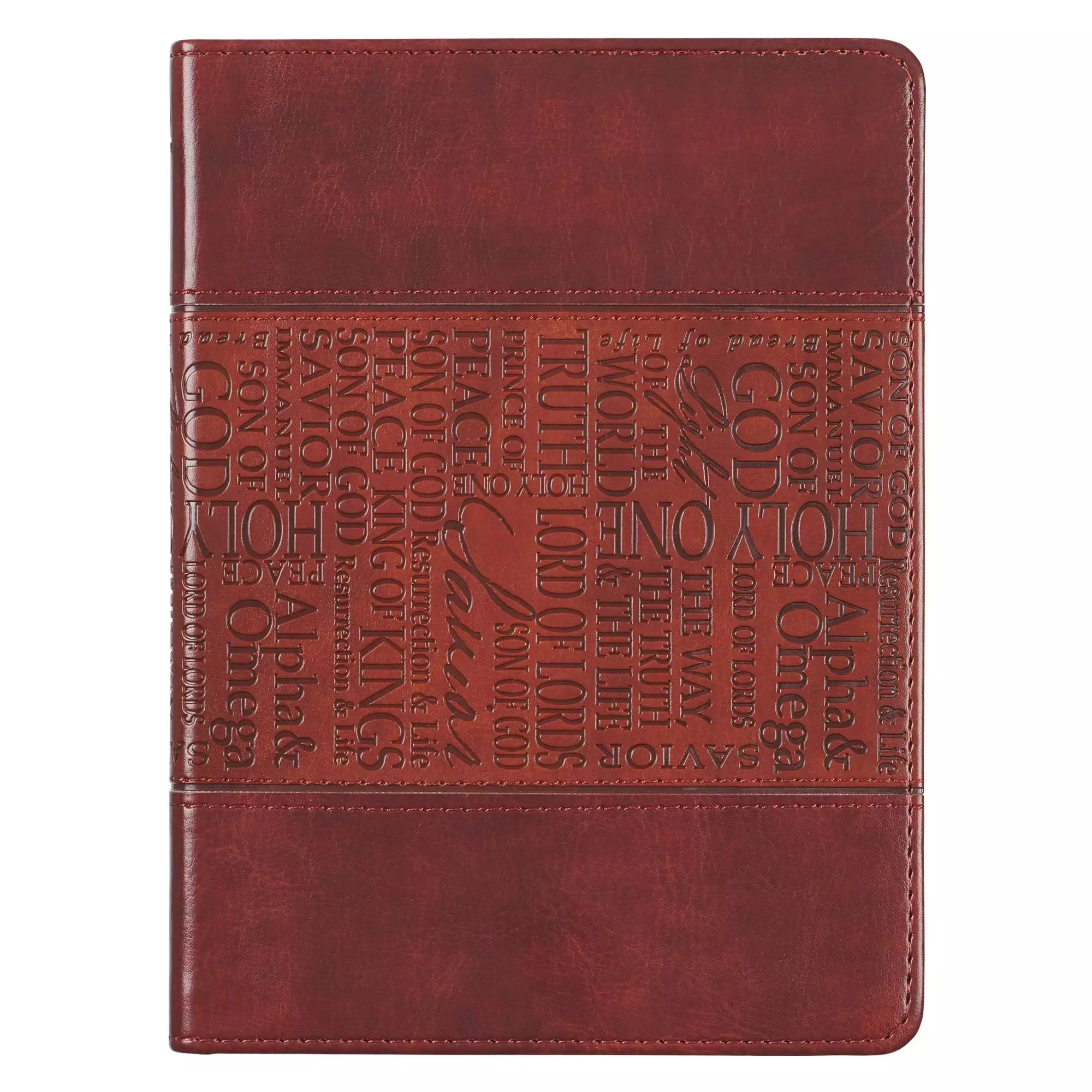 Names of Jesus (Brown) Flexcover Journal