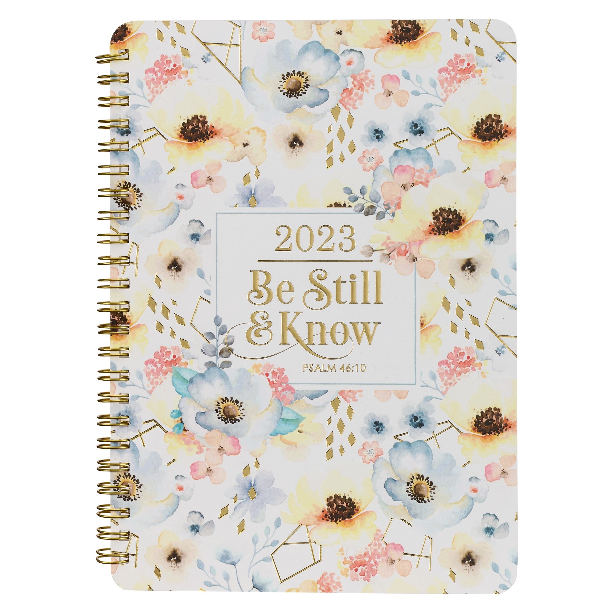 2023 Wirebound Daily Planner Be Still & Know 9781776370597 Eden