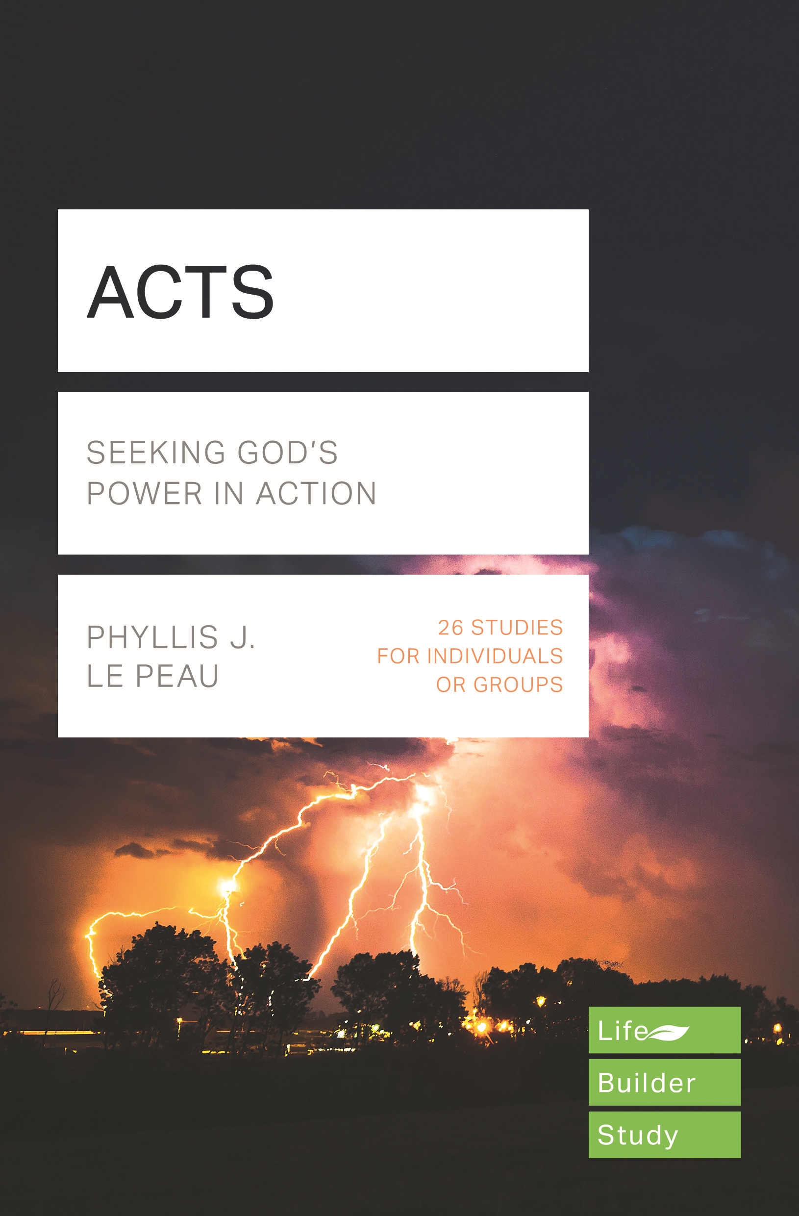Lifebuilder Bible Study: Acts - 24 Studies for Individuals or Groups - Seeing God's Power in Action