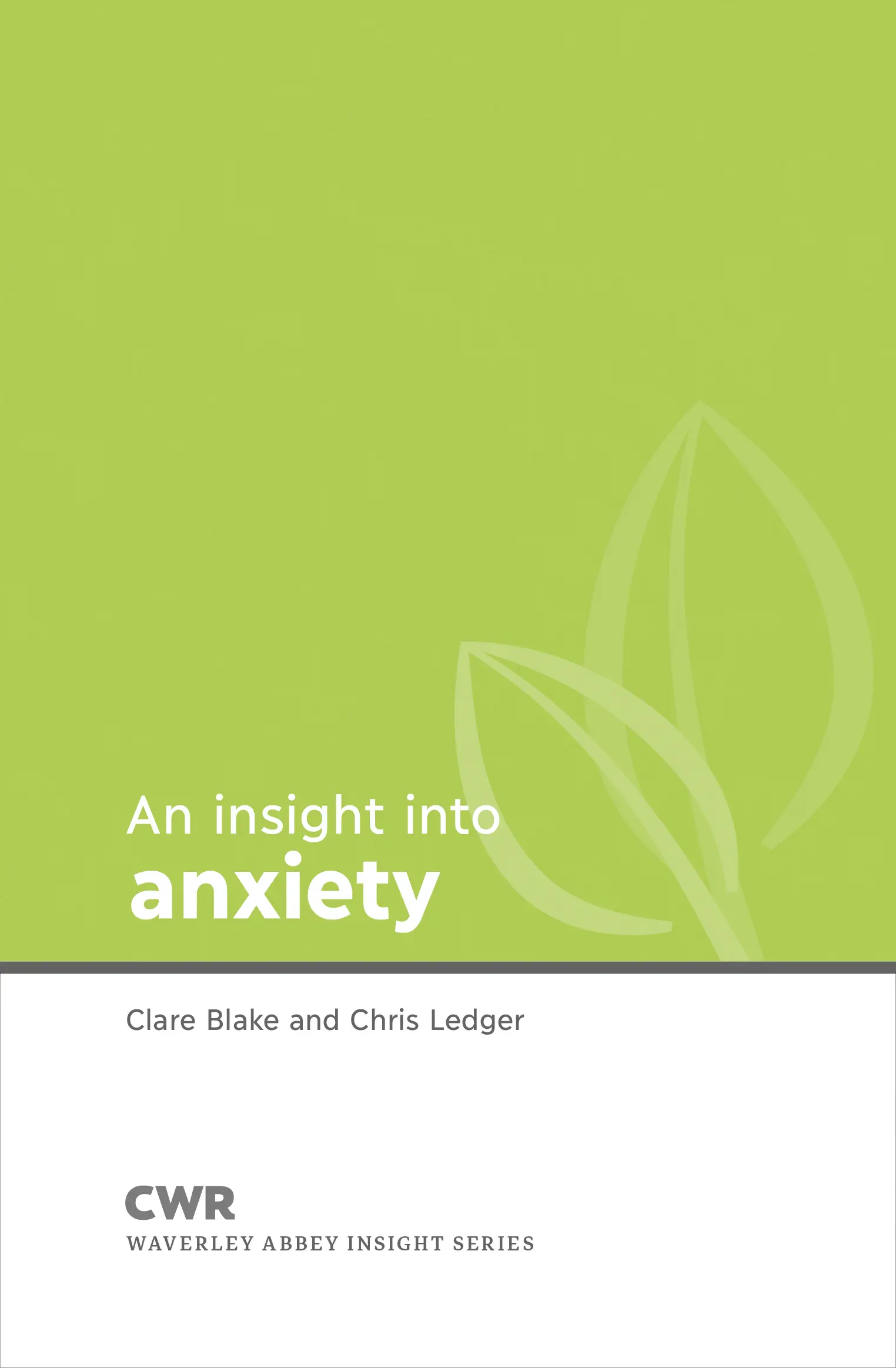 Insight Into Anxiety: Free Delivery when you spend £15 at Eden.co.uk