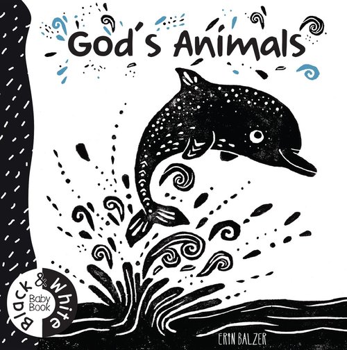 God's Animals: Black And White Baby Book 9781860242526 | Eden