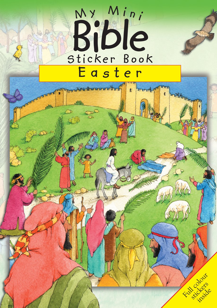 My Mini Bible Sticker Book Easter by Sally Ann Wright Fast Delivery