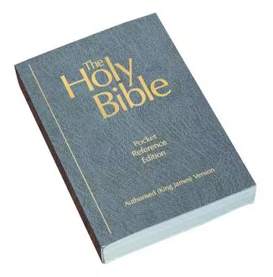 KJV Pocket Reference Bible, Grey, Paperback, Authorised, Cross References, Concordance, Reading Plan, Presentation Page, Guide to Pronounciation