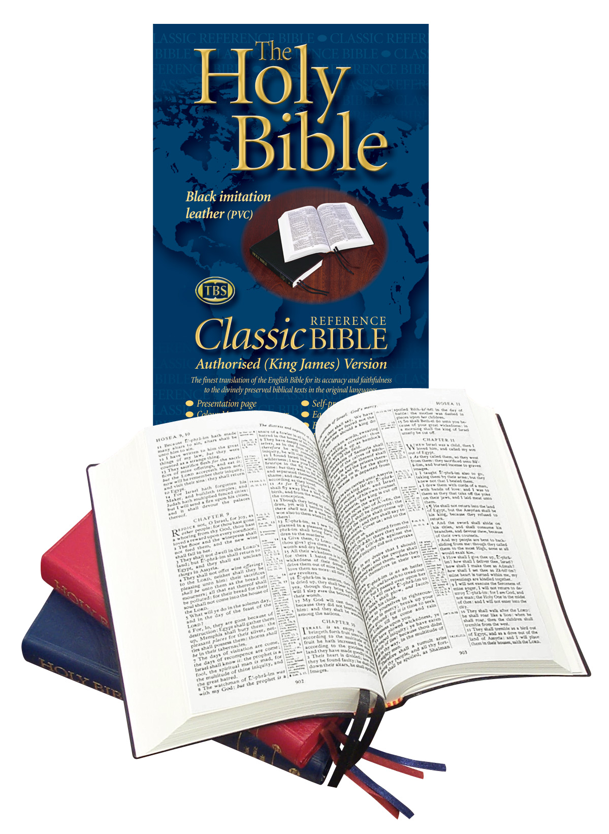 KJV Classic Reference Bible Black Vinyl Paperback By Trinitarian Bible KJV Classic Reference Bible Black Vinyl Paperback By Trinitarian Bible