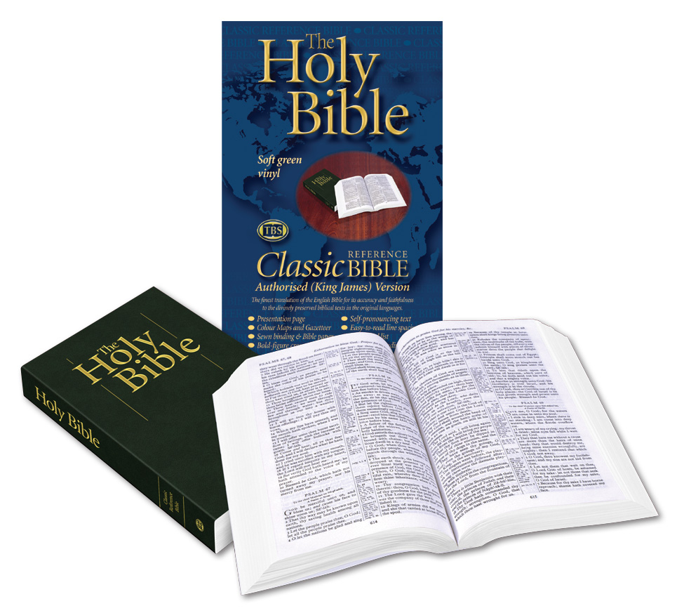KJV Classic Reference Bible Emerald Vinyl Paperback (Paperback)