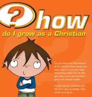 How Do I Grow As A Christian Booklet - Pack of 25