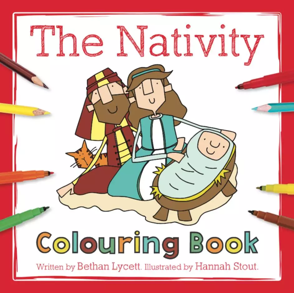 The Nativity Colouring Book