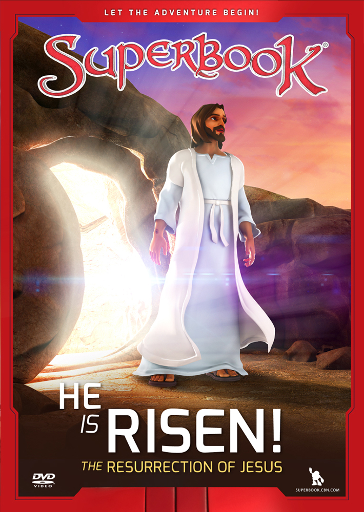 Superbook He Is Risen DVD