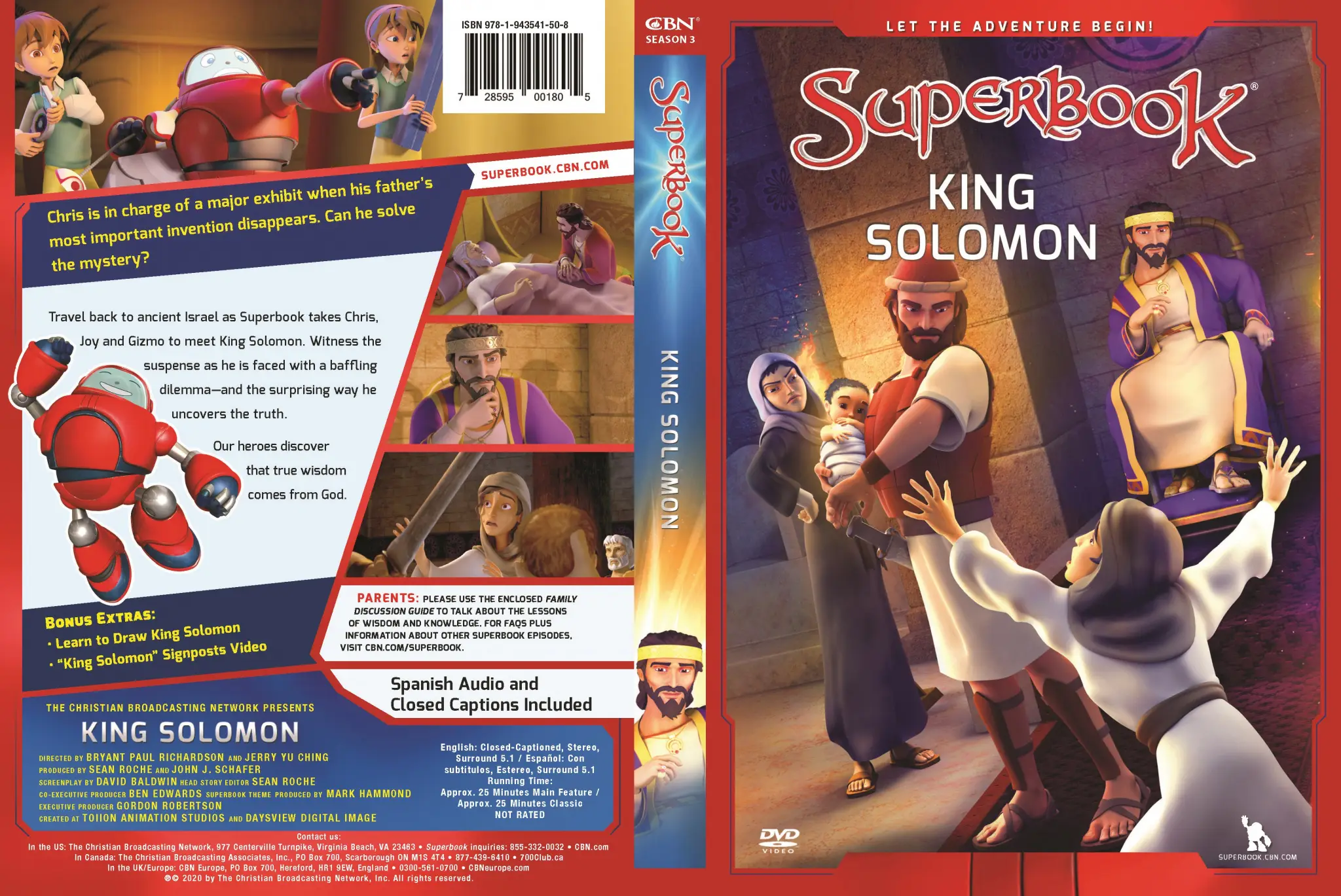 Superbook: The Road To Damascus DVD: Free Delivery when you spend