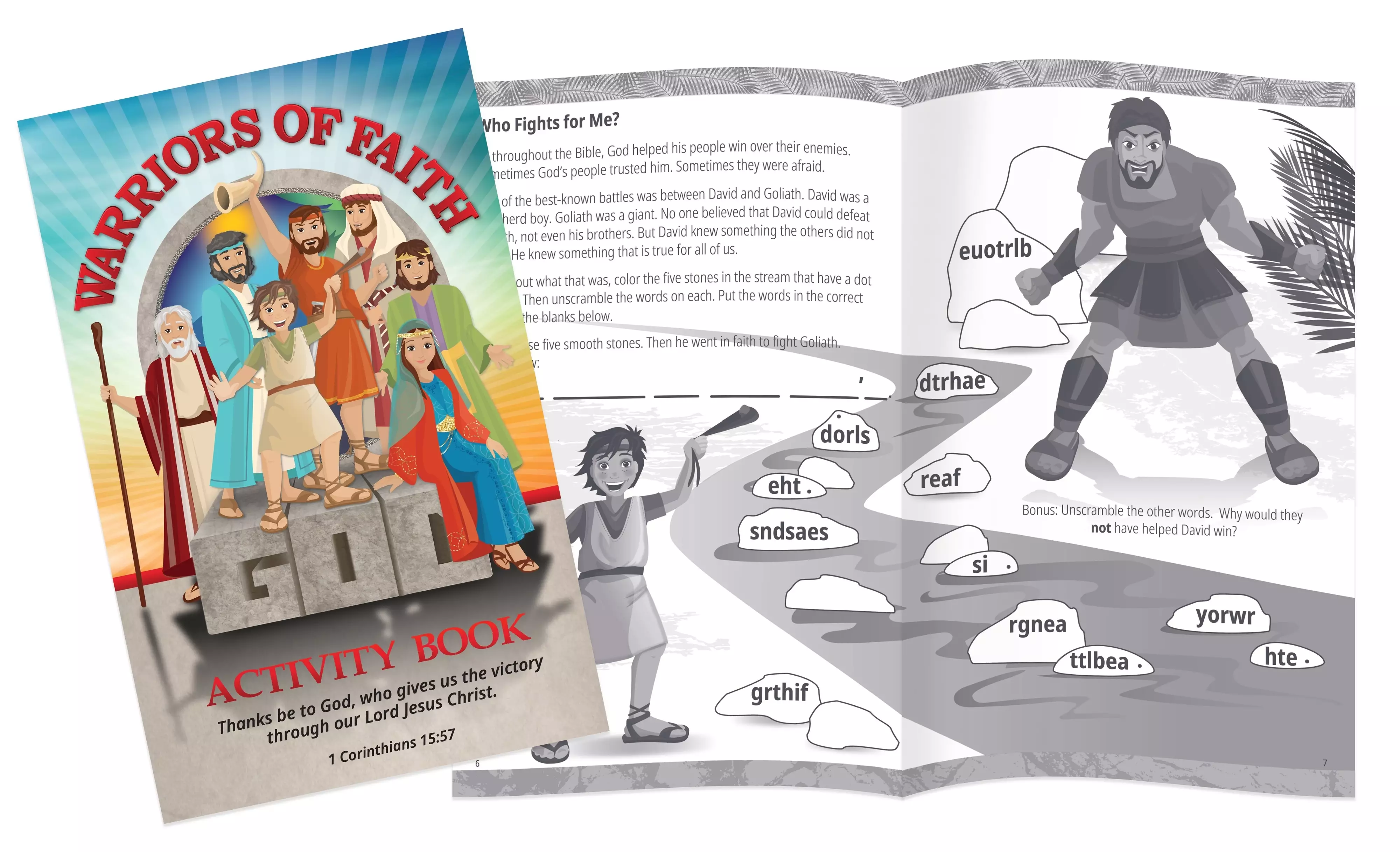 Warriors Of Faith Activity Book (Pack Of 12)