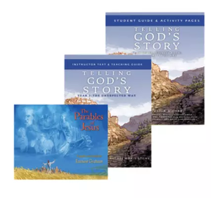 Telling God's Story Year 3 Bundle: Includes Instructor Text, Student Guide, and Parables Graphic Novel