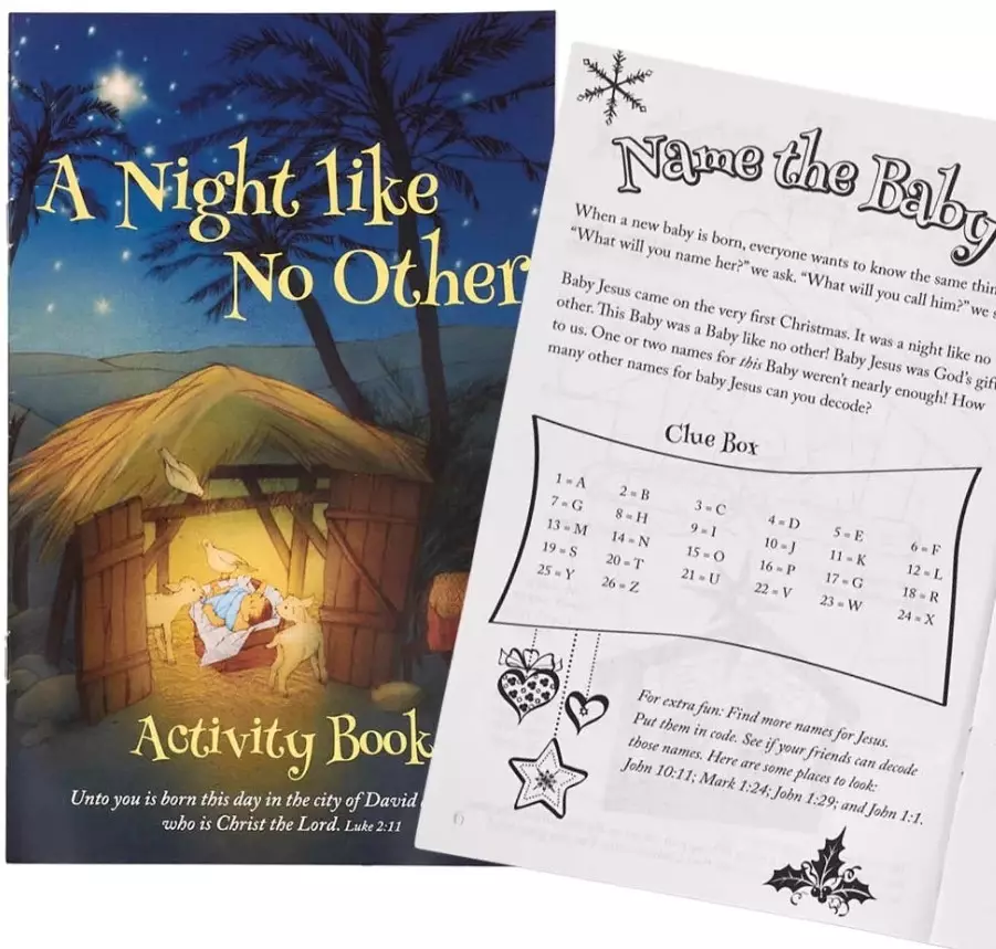 A Night Like No Other Activity Book