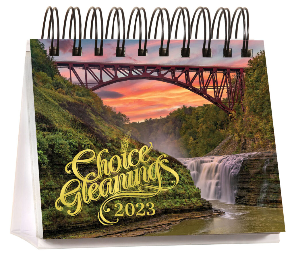 Choice Gleanings 2023 Desk Calendar 9781988627342 Free Delivery From Eden