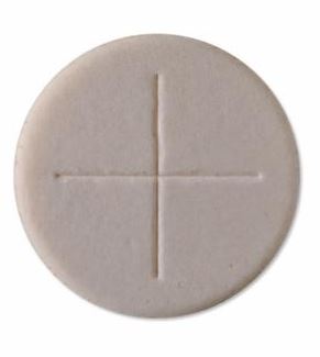 Priests Altar Bread Sealed Edge Single Cross - Wholemeal - Pack of 50 Priests Altar Bread Sealed Edge Single Cross - Wholemeal - Pack of 50