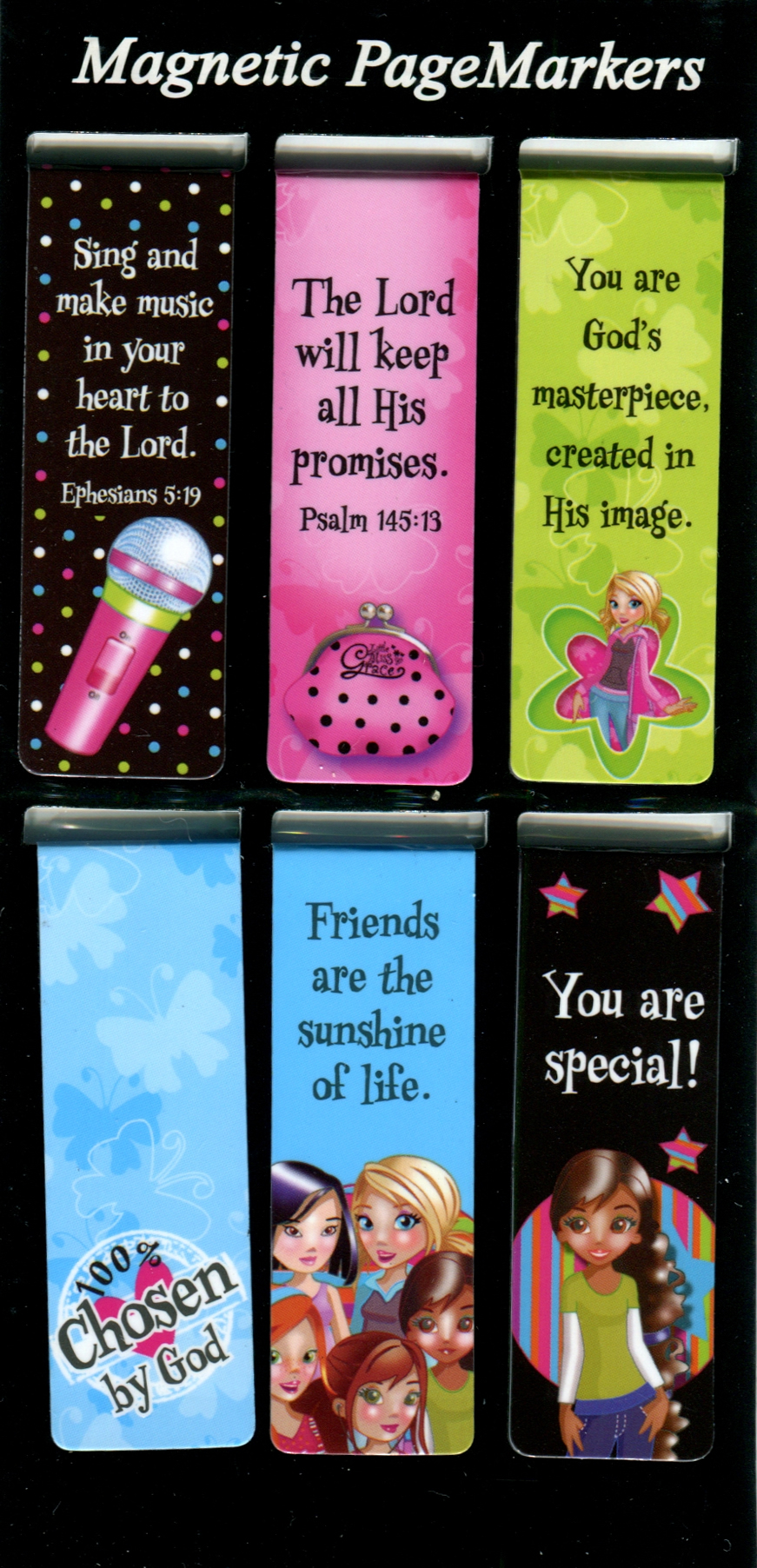 Chosen Page Markers Pack of 6 Free Delivery when you spend