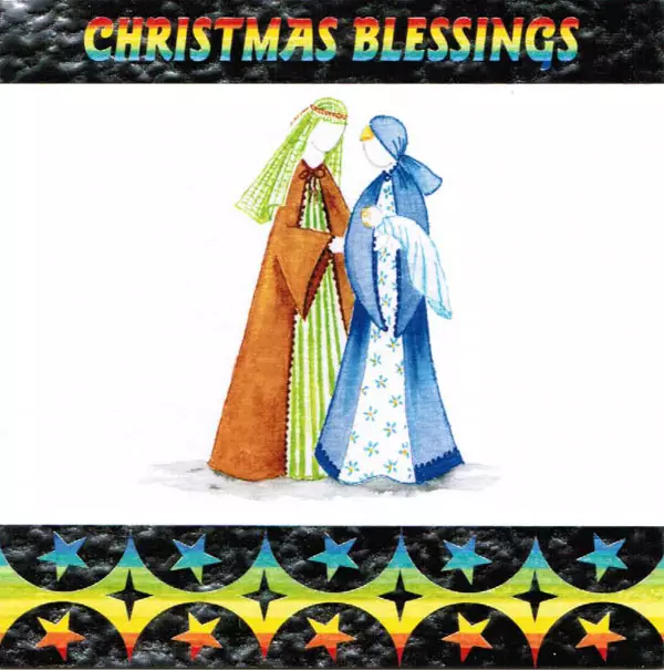 Charity Cards - Special Offer - 1 pack of 10 cards - Christmas Blessings- From H11426