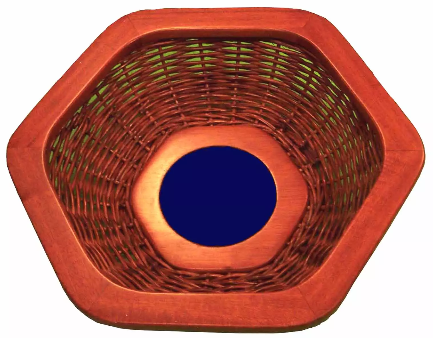 Offering Plate/Basket - Blue - 11in diameter