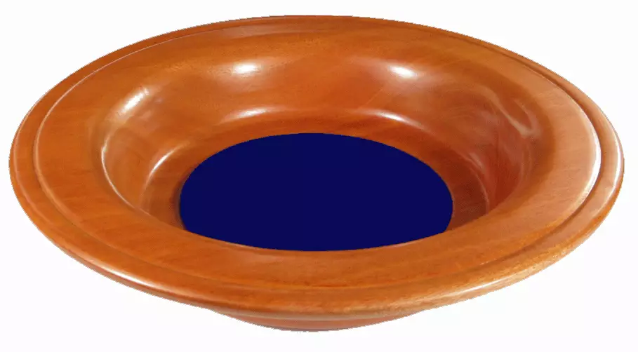 Offering Plate - Blue - 12in diameter