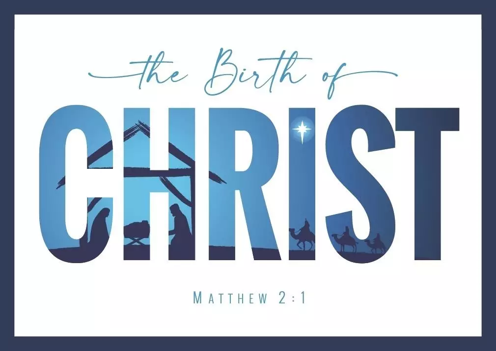 Birth of Christ Christmas Cards