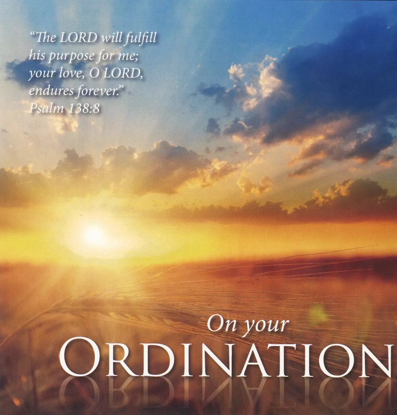 On Your Ordination - Single Card