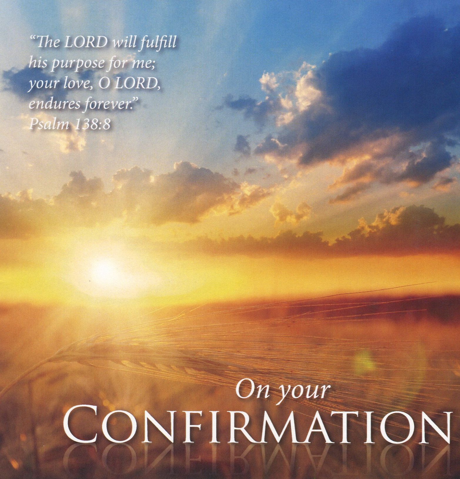 On Your Confirmation - Single Card