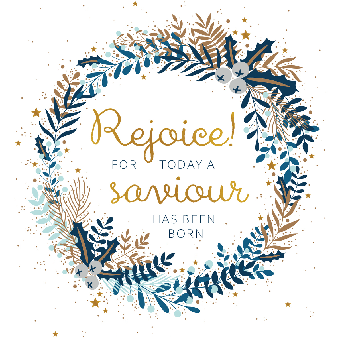Rejoice Charity Christmas Cards Pack of 10 | Eden