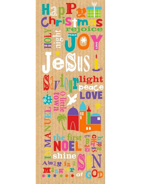 bright words christmas cards pack of 10 edencouk