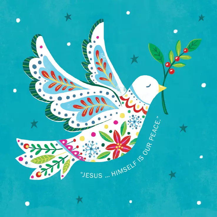 Peace Charity Christmas Cards Pack of 10