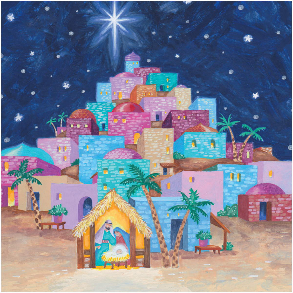 Bethlehem Charity Christmas Cards Pack of 10 Eden