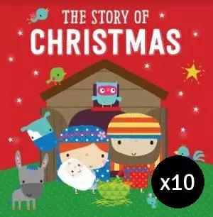 The Story of Christmas pack of 10