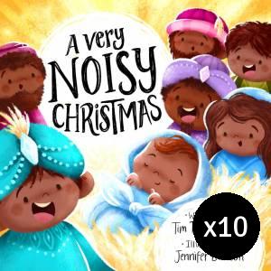 A Very Noisy Christmas - pack of 10