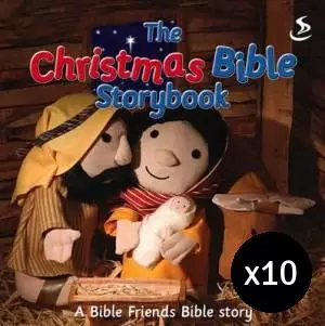 The Christmas Bible Story Book - Pack of 10