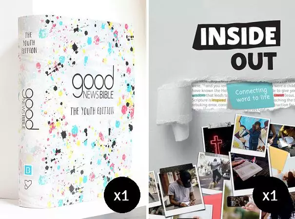 Good News Bible Youth Edition & Inside Out Bundle