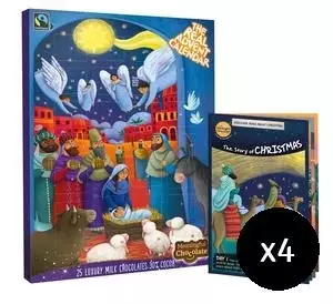 The Real Advent Calendar 2023 Pack of 4